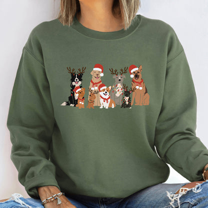 Weihnachts Hunde Sweatshirt – Weihnachtsgeschenk für Hundebesitzer