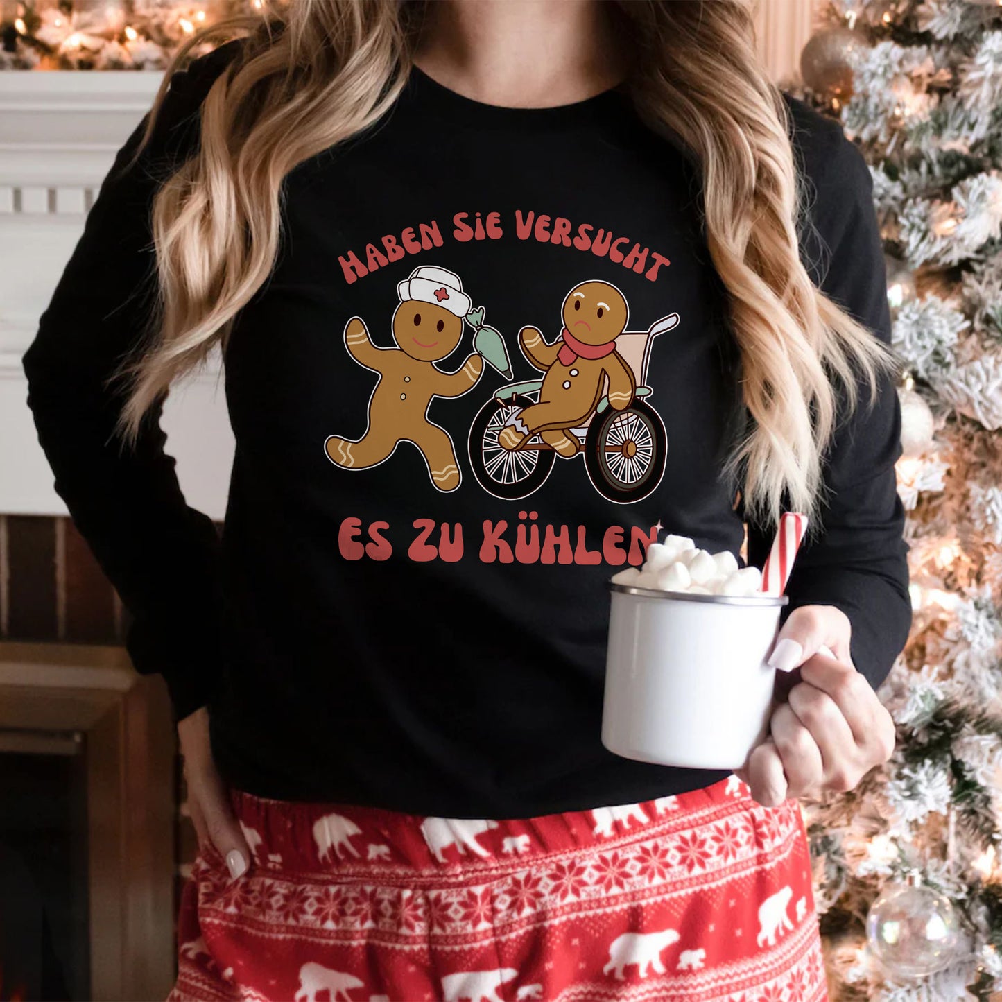 Weihnachts-Sweatshirt für Krankenschwester - Weihnachtsgeschenk für Krankenschwester