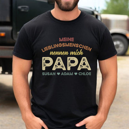 Meine Lieblingsmenschen Nennen Mich Papa Shirt