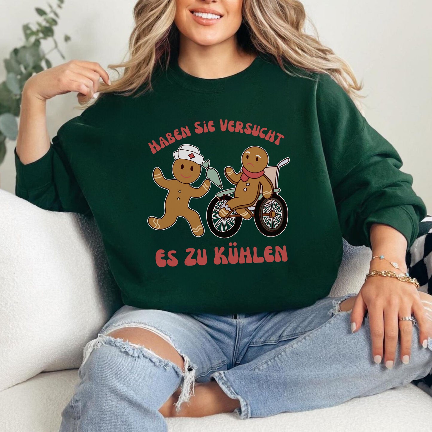 Weihnachts-Sweatshirt für Krankenschwester - Weihnachtsgeschenk für Krankenschwester