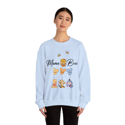 Mama Bär Hunny Familien -Shirt - Personalisierbares Geschenk