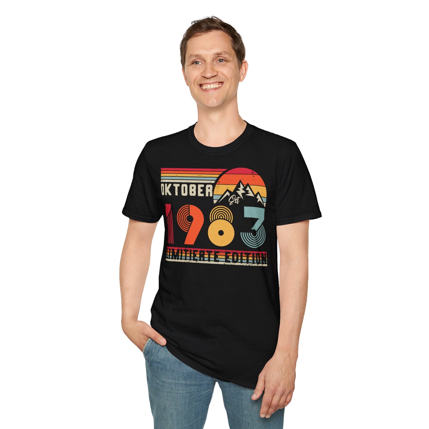 Personalisiertes Retro Geburtstags T-Shirt – Geschenkidee für Geburtstag