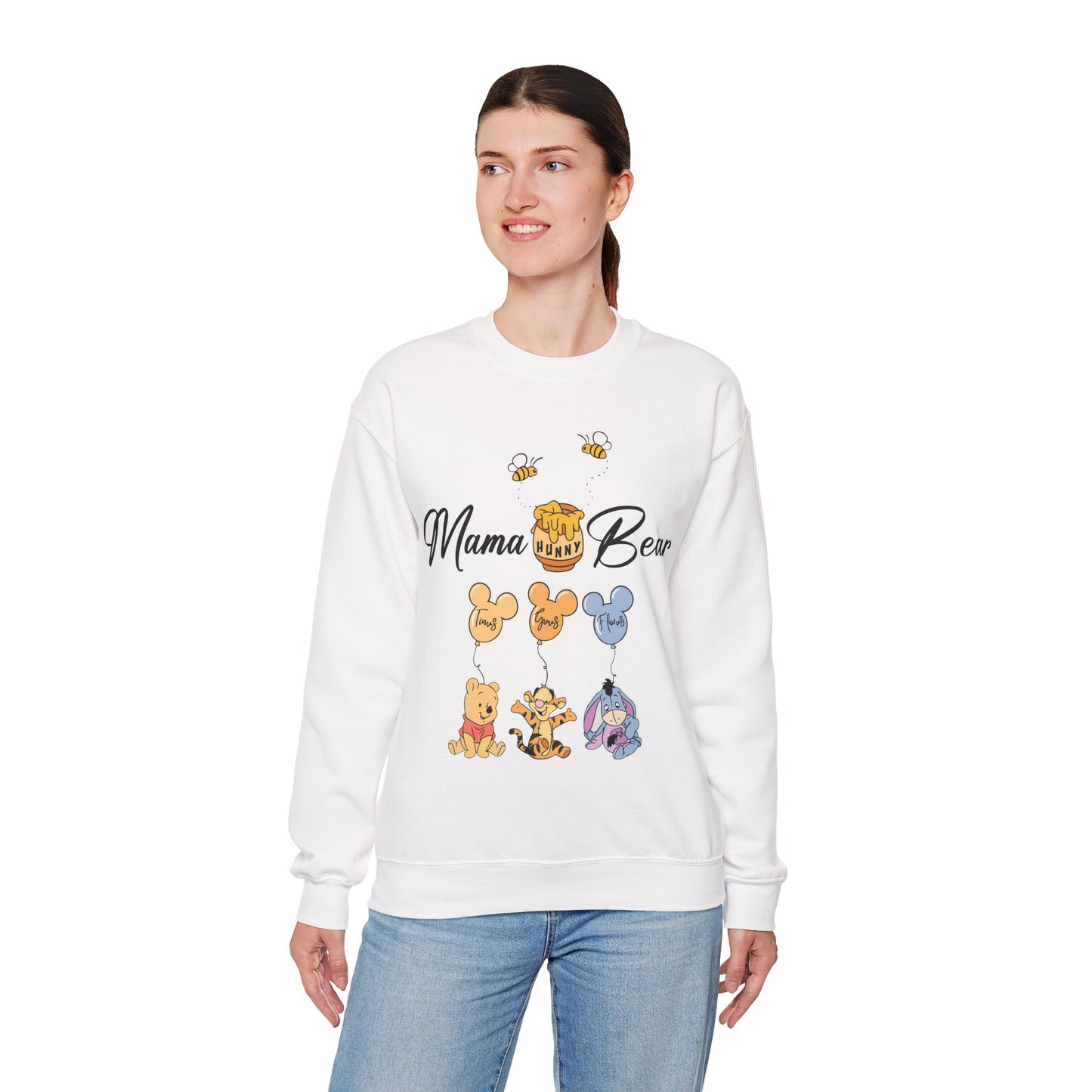 Mama Bär Hunny Familien -Shirt - Personalisierbares Geschenk