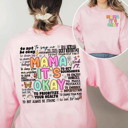 Retro Mama Mental Health Design – Inspirational and Motivational Gift