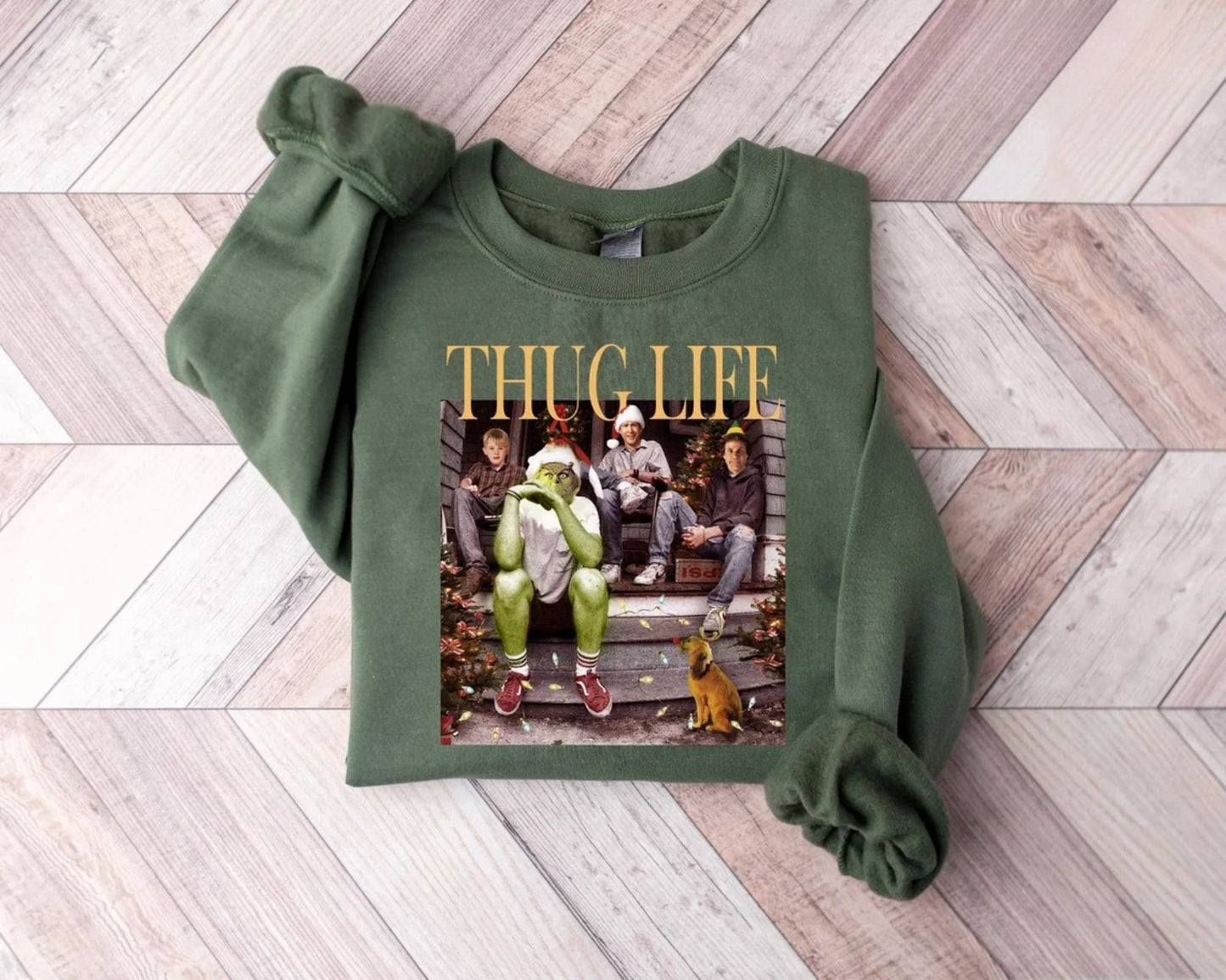 Thug Life Weihnachts-Sweatshirt, Weihnachtsgeschenke