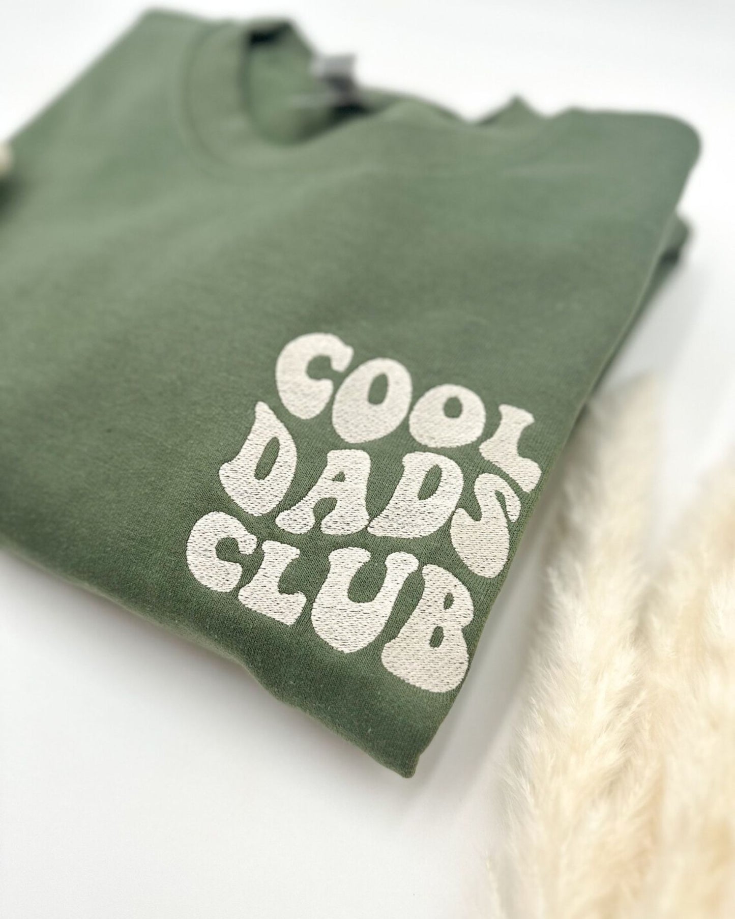 Besticktes Cool Moms-Dads Club Sweatshirt, Weihnachtsgeschenk für Mama und Papa