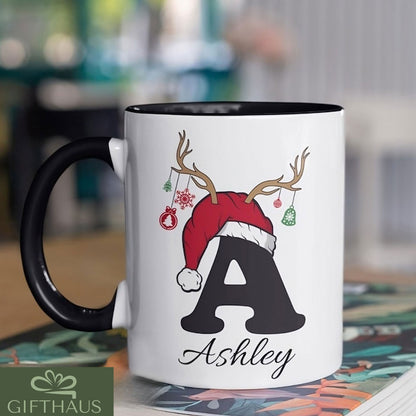 Personalisierte Weihnachts-Tasse mit Name – Perfektes Geschenk zu Weihnachten