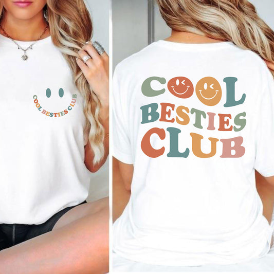 Cooles Besties Club Sweatshirt und Shirts, Geschenk für die Beste Freundin