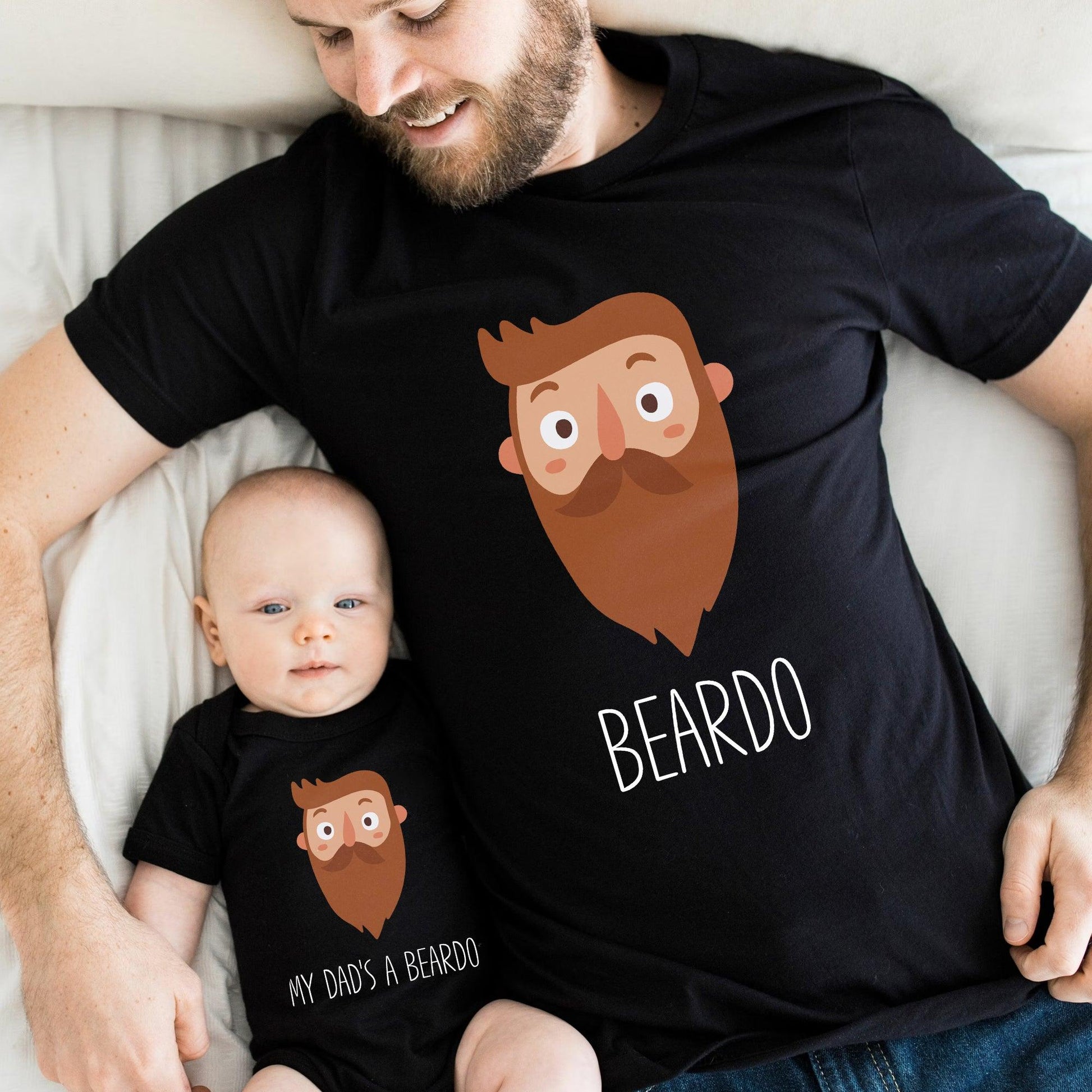 Beardo Matching Tees - Father and Son Matching T-Shirts - GiftHaus