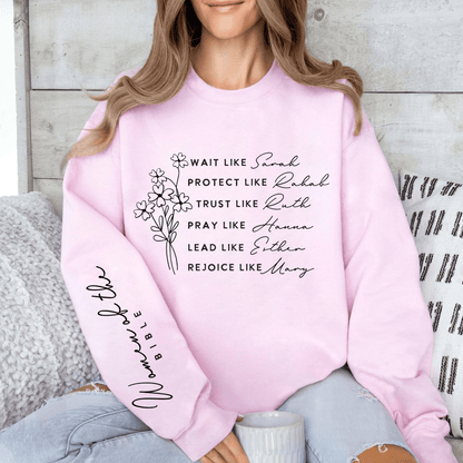 Biblische Frauen - Boho Sweatshirt - GiftHaus
