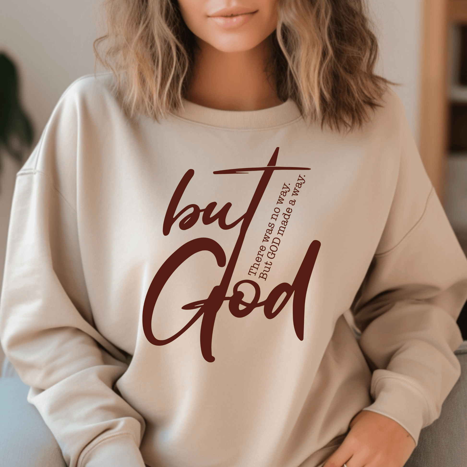 'But God' Moments Tee - Emblem of Faith and Resilience for Believers - GiftHaus