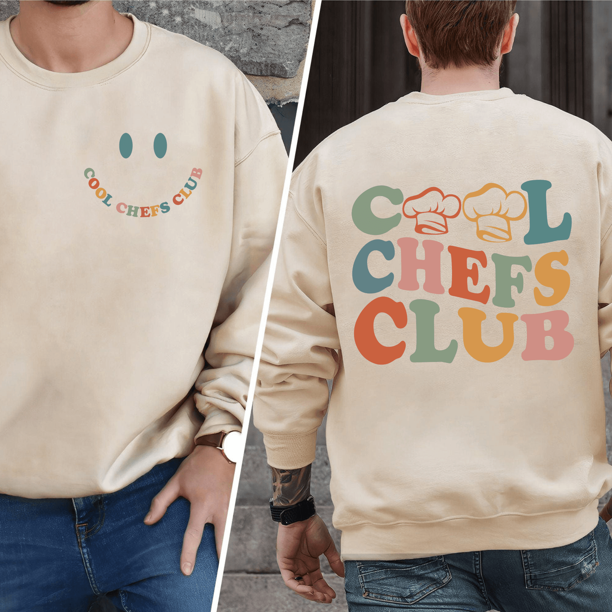 Cool Chefs Club Sweatshirt - Für Küchenkünstler - GiftHaus