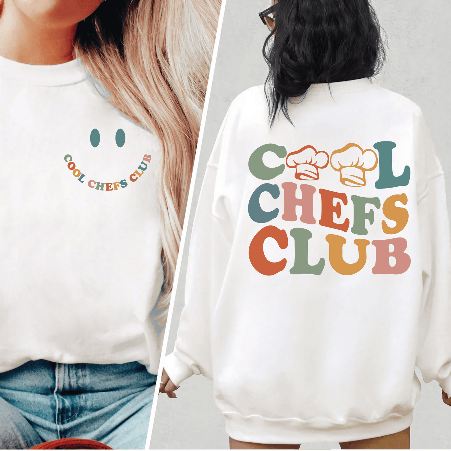 Cool Chefs Club Sweatshirt - Für Küchenkünstler - GiftHaus