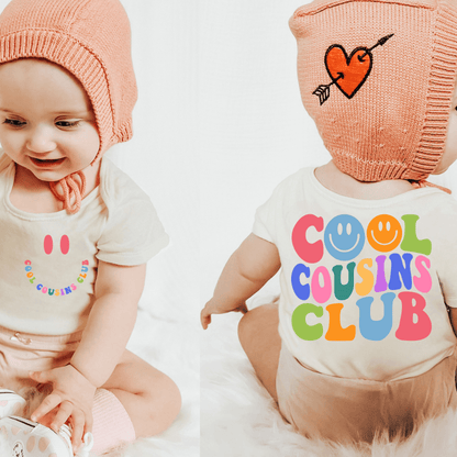 Cool Cousins Club - Uniting Family Fun & Retro Charm Tee - GiftHaus