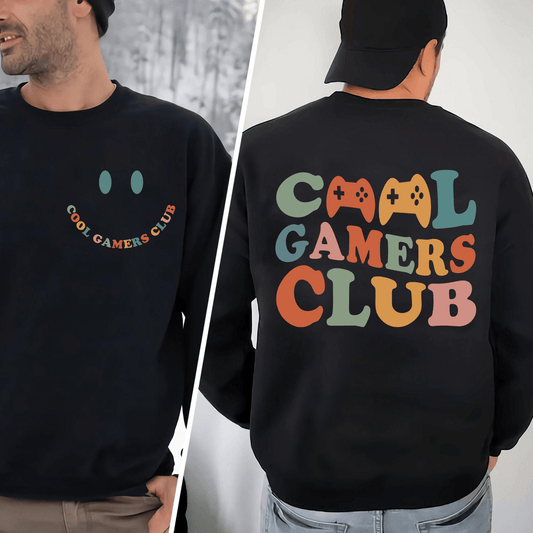 Cool Gamers Club Sweatshirt - Für leidenschaftliche Spieler - GiftHaus