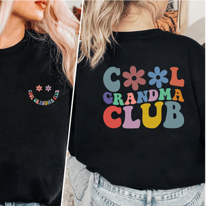 Cool Grandmas Club Doppelseitiges Shirt - GiftHaus