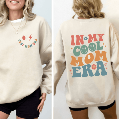 Cool-Mom-Zeitalter Sweatshirt - Personalisierbar für die moderne Mutter - Ideal für den Alltag und besondere Anlässe - GiftHaus