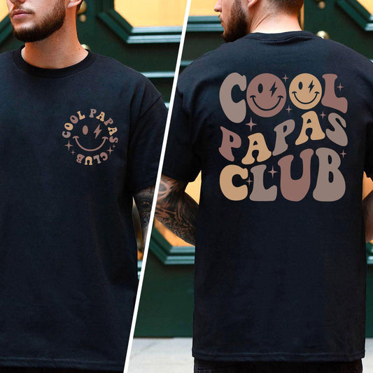 Cool Papas Club Shirt and Shirts and Hoodie - Gift For Papa - GiftHaus