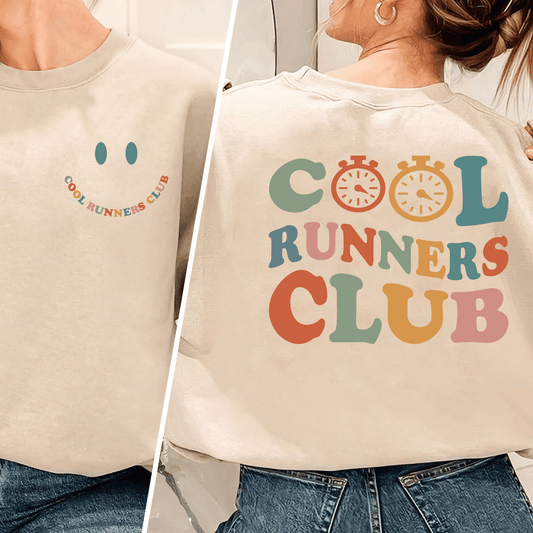 Cool Runners Club Sweatshirt - Für Trendbewusste Läufer - GiftHaus