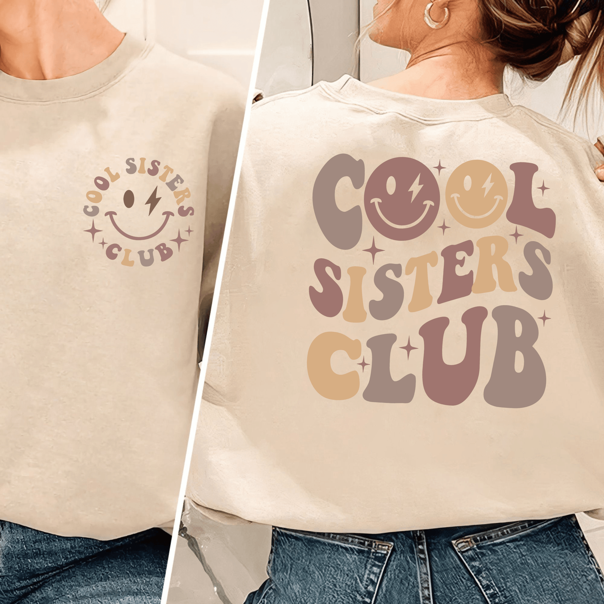 Cool Sisters Club - Trendige Verbindung für jedes Schwesternpaar - GiftHaus