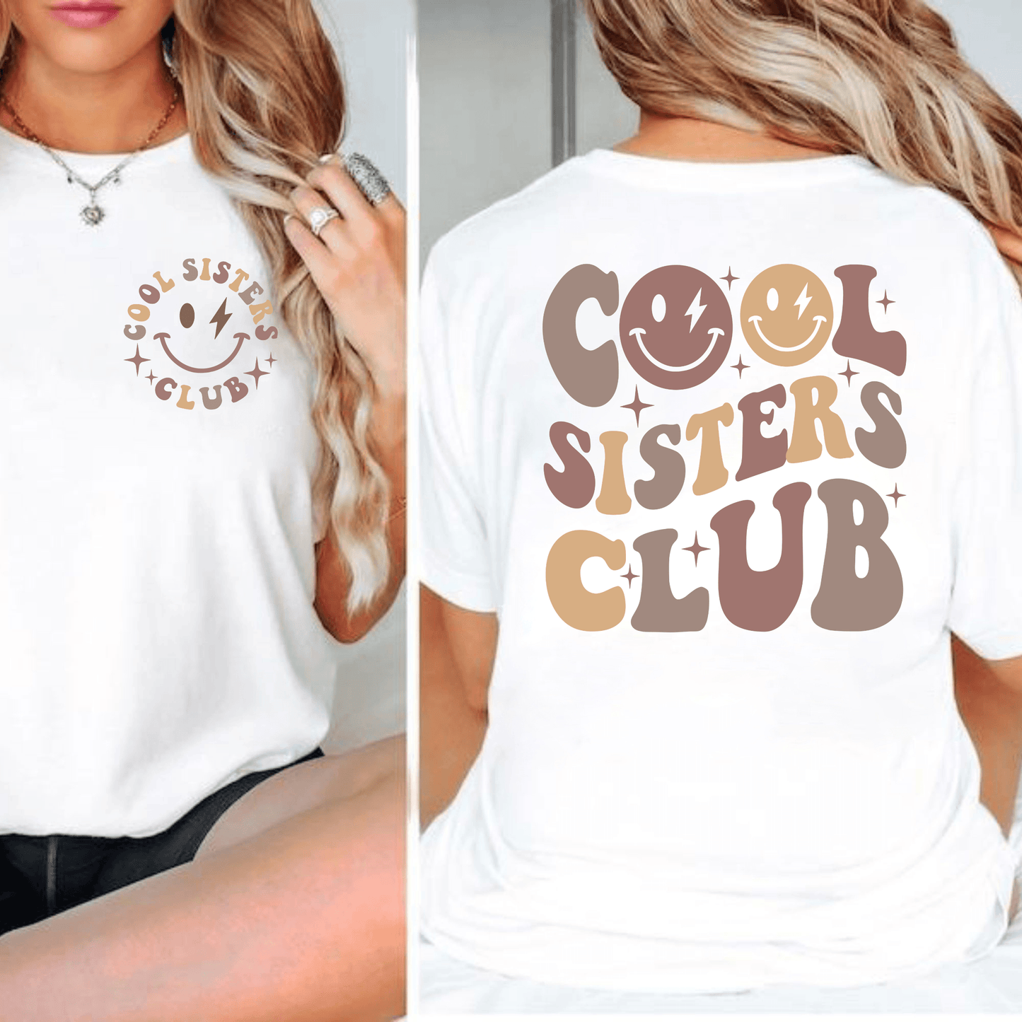 Cool Sisters Club - Trendige Verbindung für jedes Schwesternpaar - GiftHaus