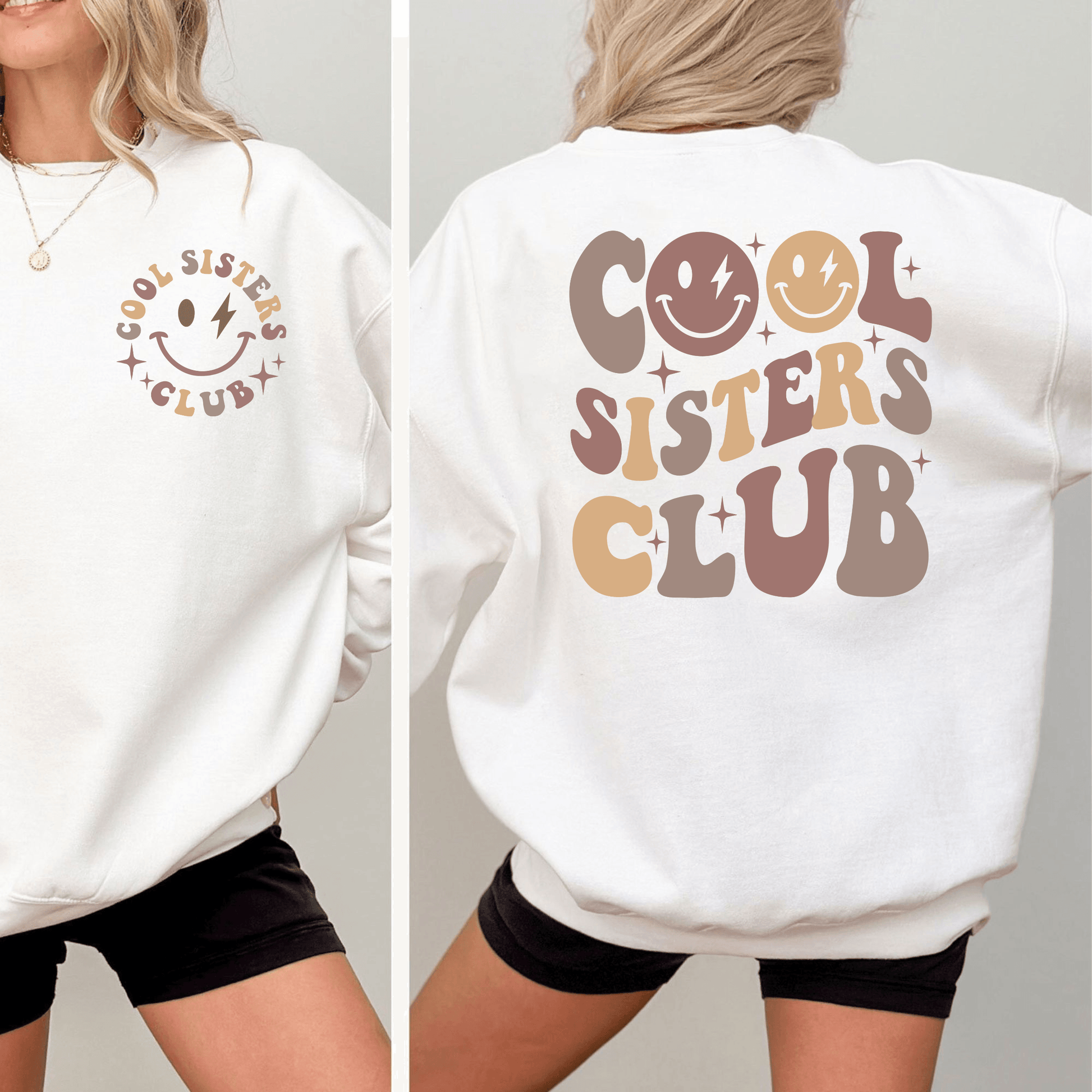 Cool Sisters Club - Trendige Verbindung für jedes Schwesternpaar - GiftHaus