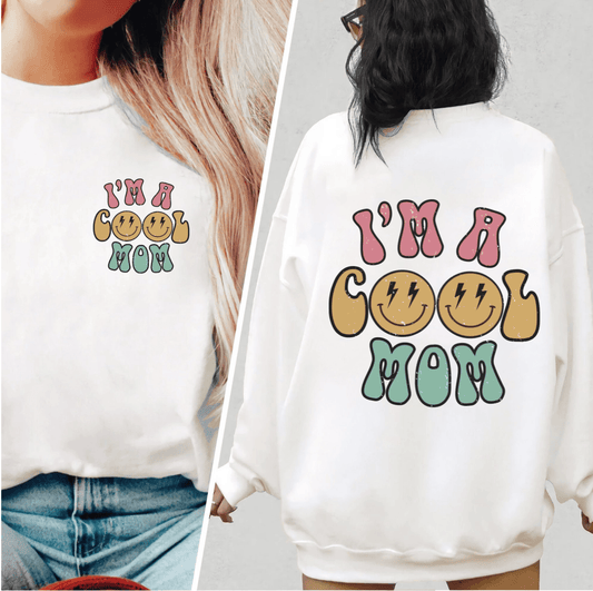 Coole Mom Sweatshirt - Geschenk zum Muttertag - GiftHaus