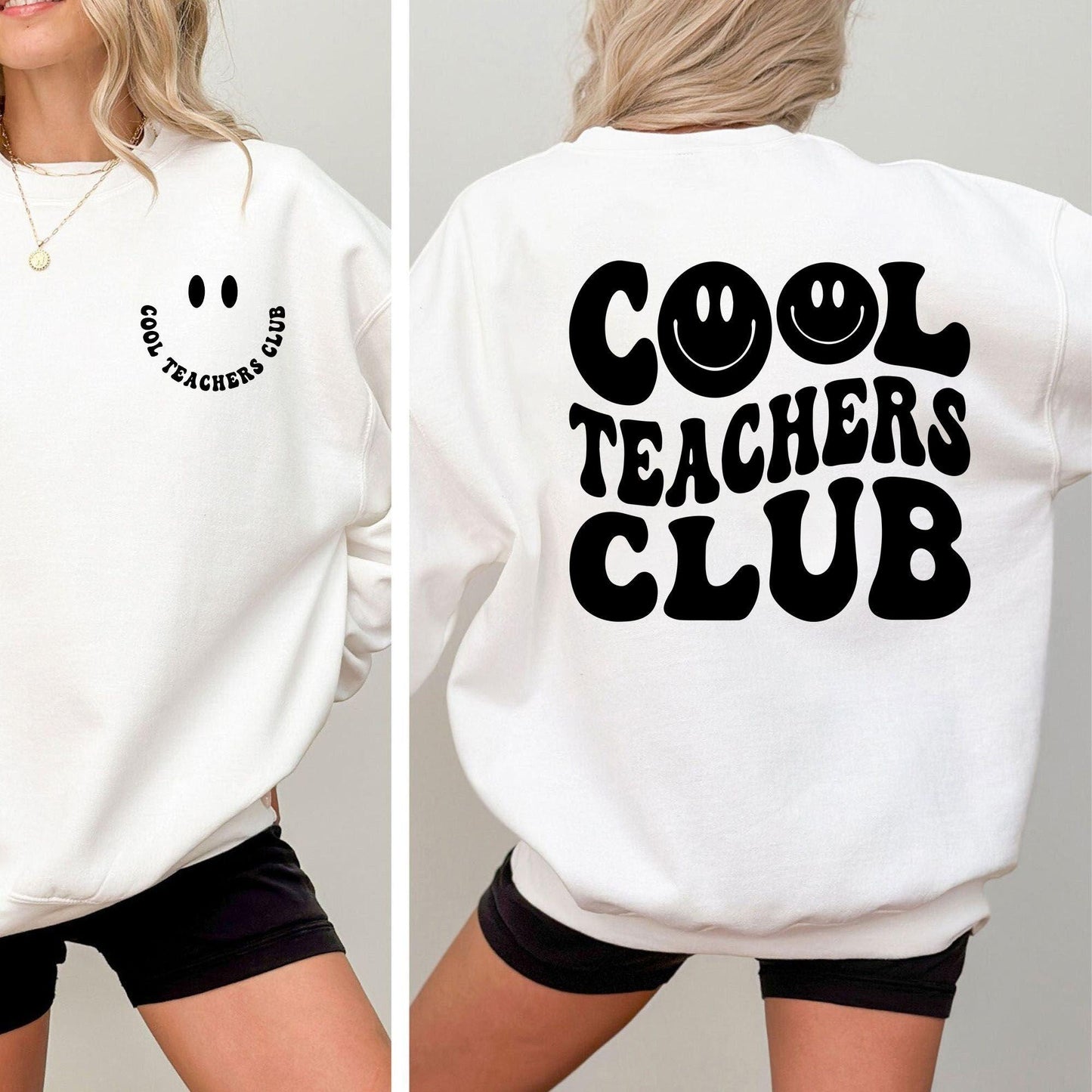 Cooler Lehrer Club Sweatshirt - Geschenk für Lehrer - GiftHaus