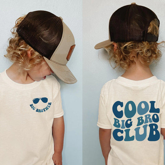 Cooles Big Bro Club Shirt - Süßes Geschwister Kleinkind Outfit - GiftHaus