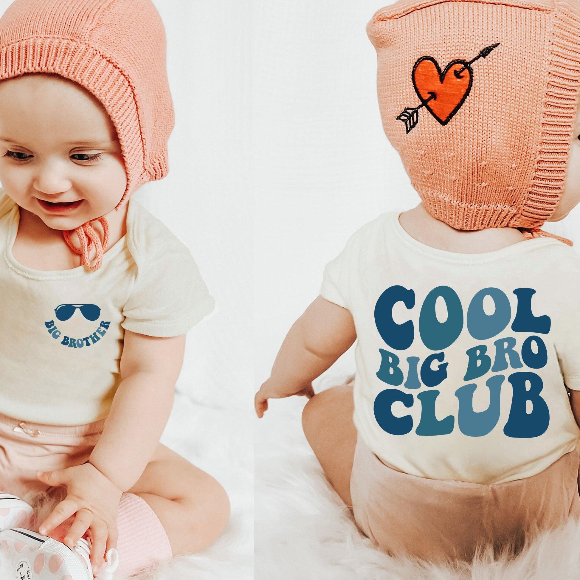 Cooles Big Bro Club Shirt - Süßes Geschwister Kleinkind Outfit - GiftHaus