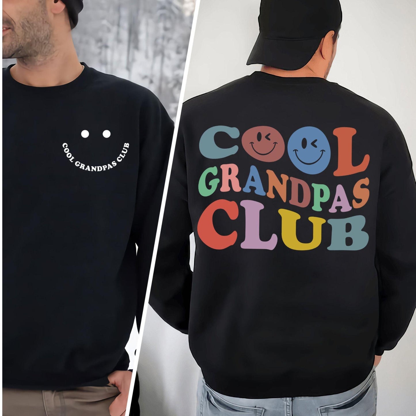Cooles Grandpas Club Sweatshirt - GiftHaus