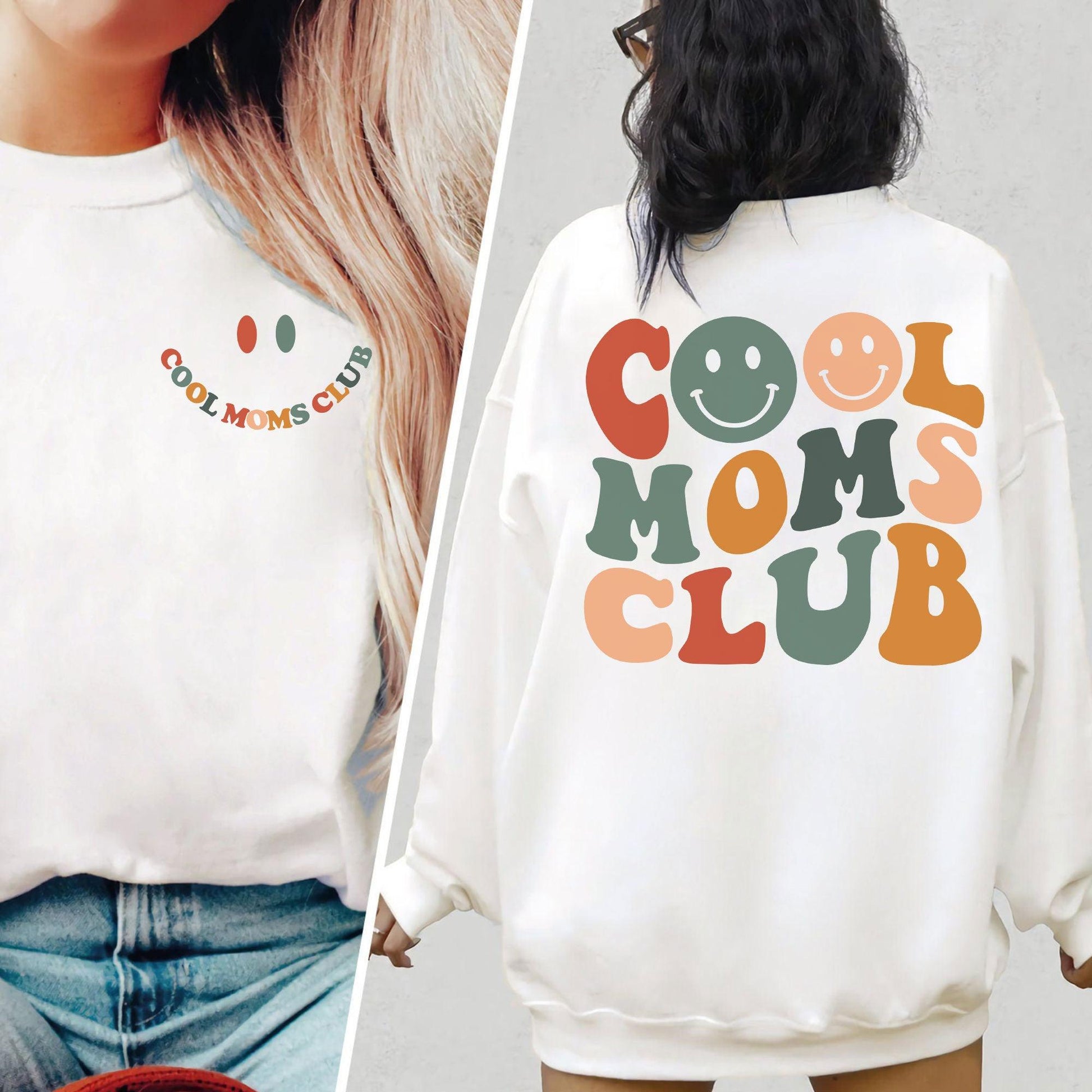 Cooles Moms Club Sweatshirt und Kapuzenpullover – Cooles Mama Geschenk - GiftHaus