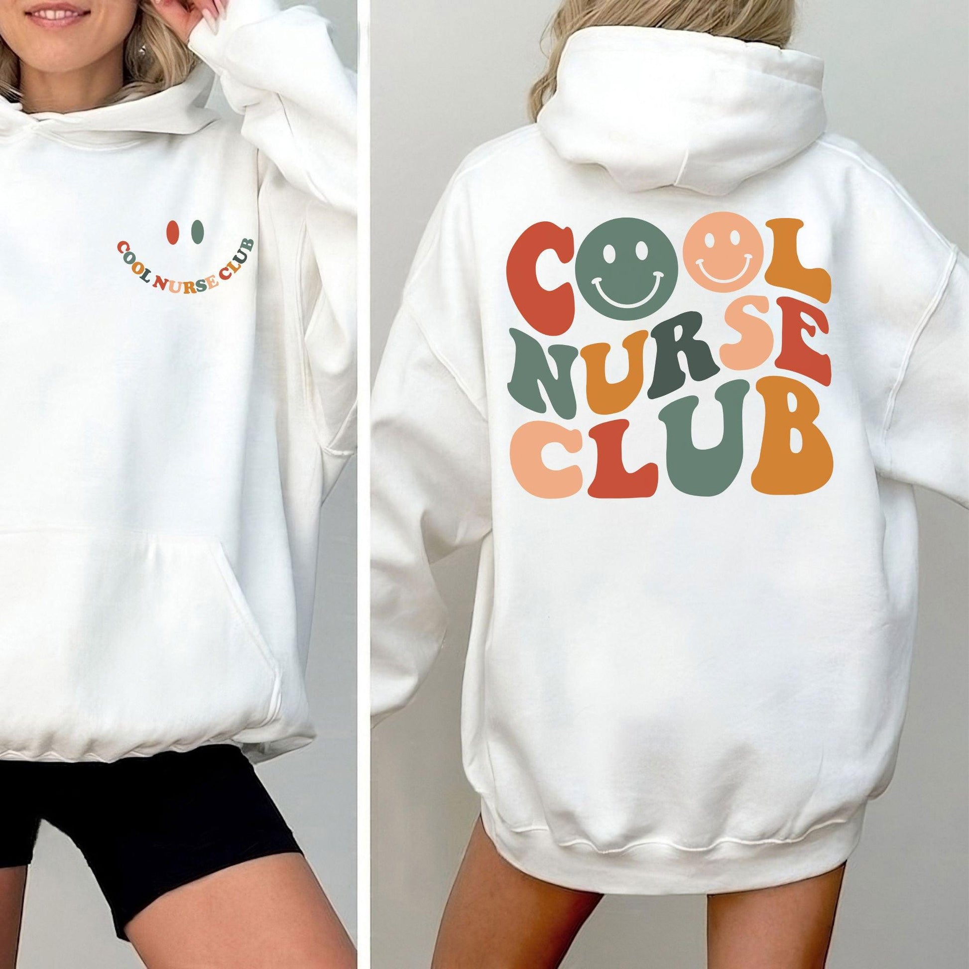 Cooles Nurse Club Sweatshirt und Hoodie - Geschenk für Krankenschwester - GiftHaus