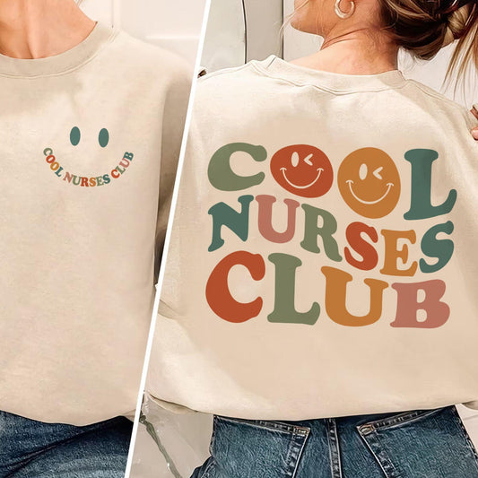 Cooles Nurses Club Sweatshirt - Geschenke für Krankenschwestern - GiftHaus