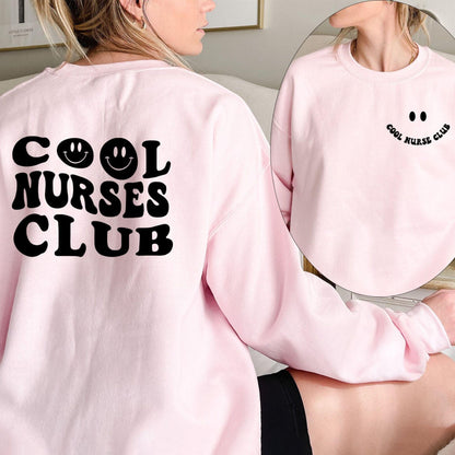 Cooles Nurses Club Sweatshirt - GiftHaus