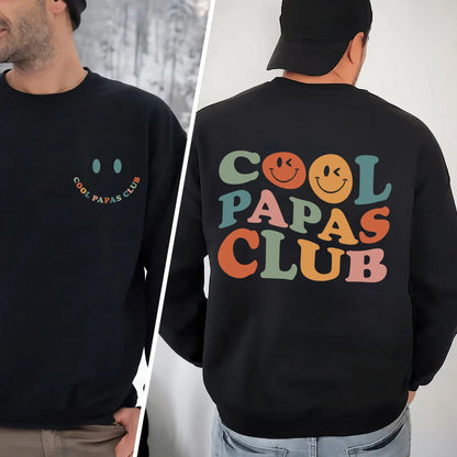 Cooles Papas Club Sweatshirt - Papa Geschenk - GiftHaus