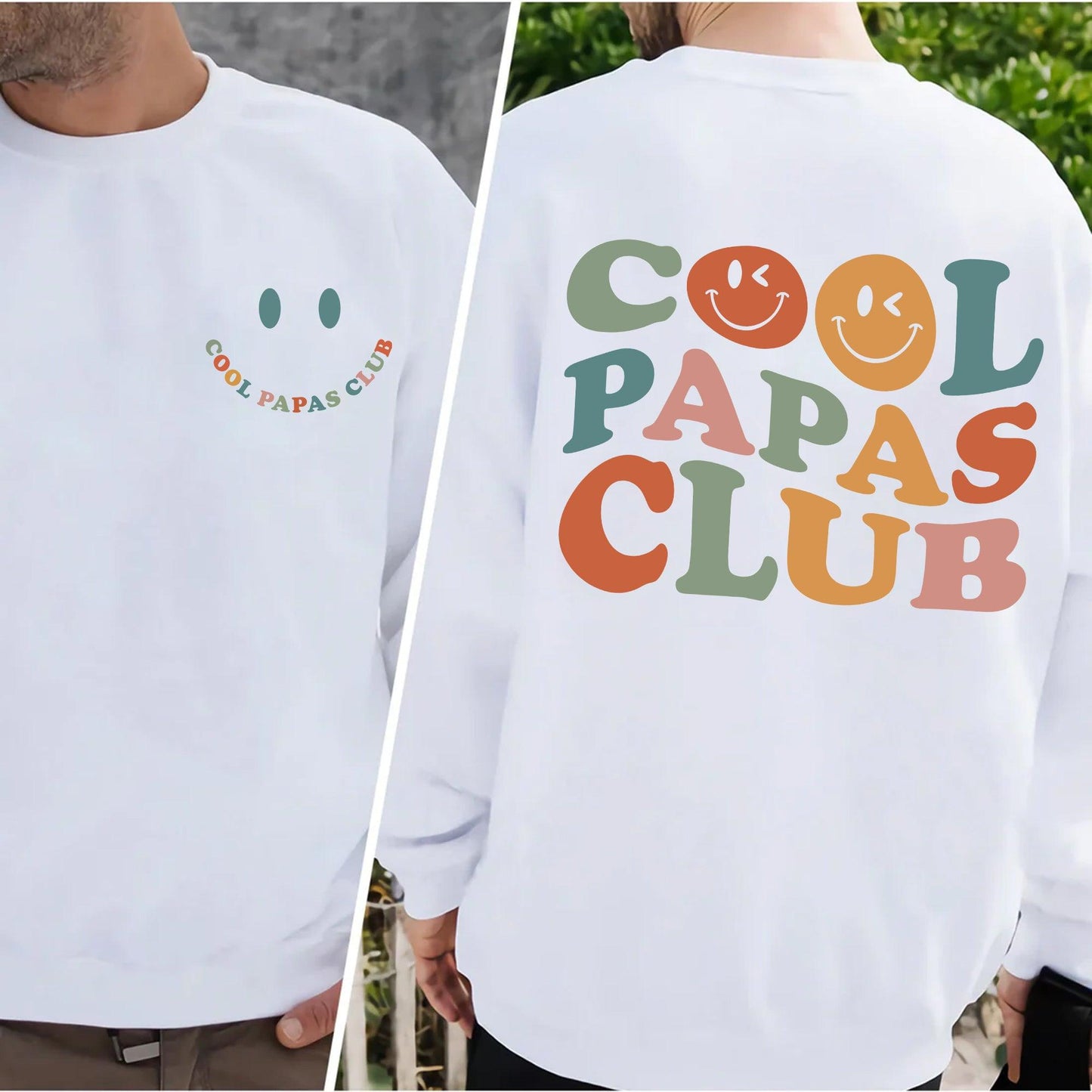 Cooles Papas Club Sweatshirt - Papa Geschenk - GiftHaus