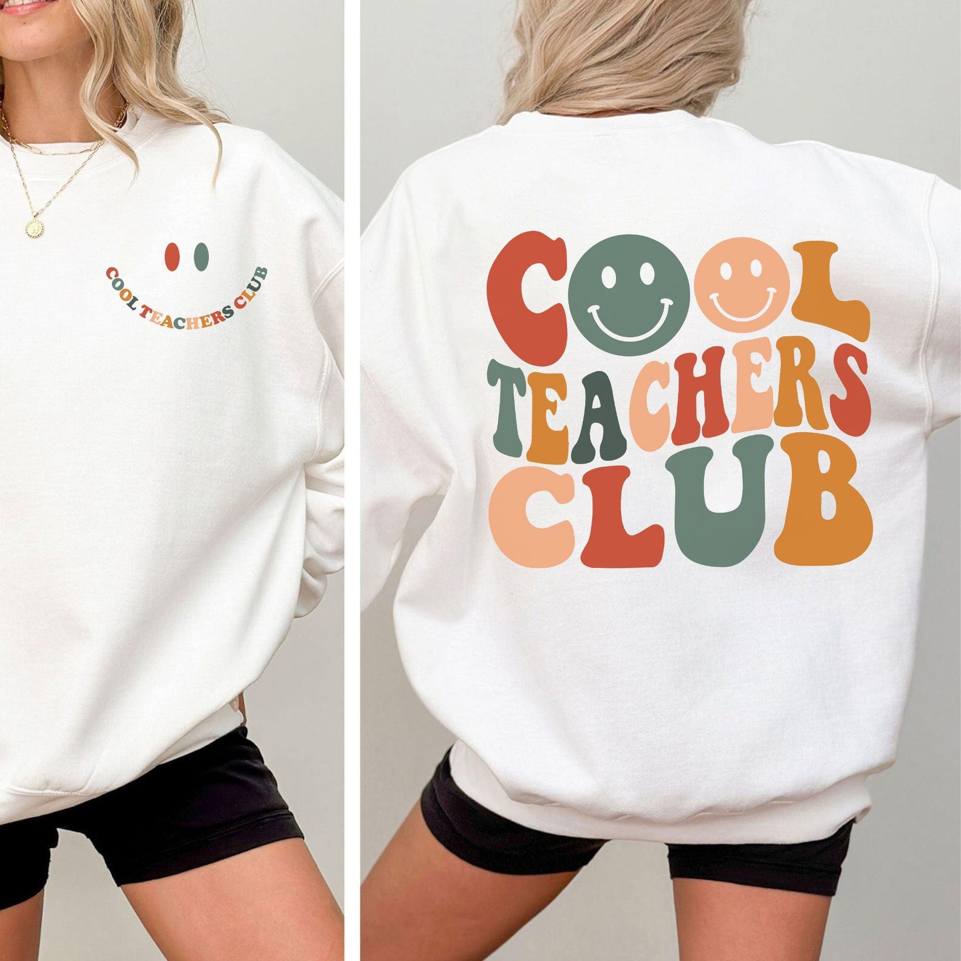 Cooles Teachers Club Sweatshirt - Geschenke für Lehrer - GiftHaus