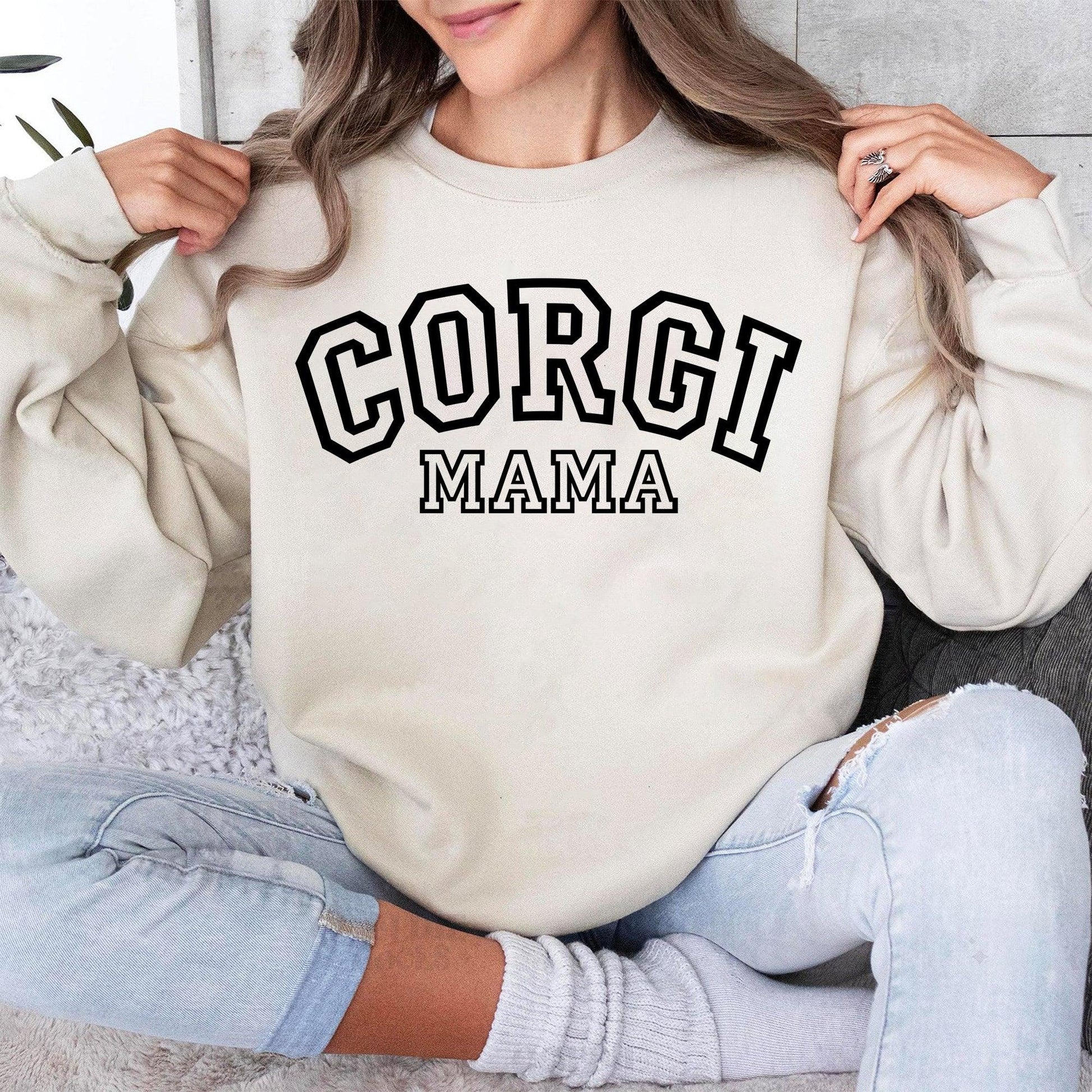 Corgis Mama Sweatshirt - Corgi Mama Geschenk - GiftHaus