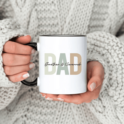 Dad – Personalisierte Namens-Tasse - GiftHaus