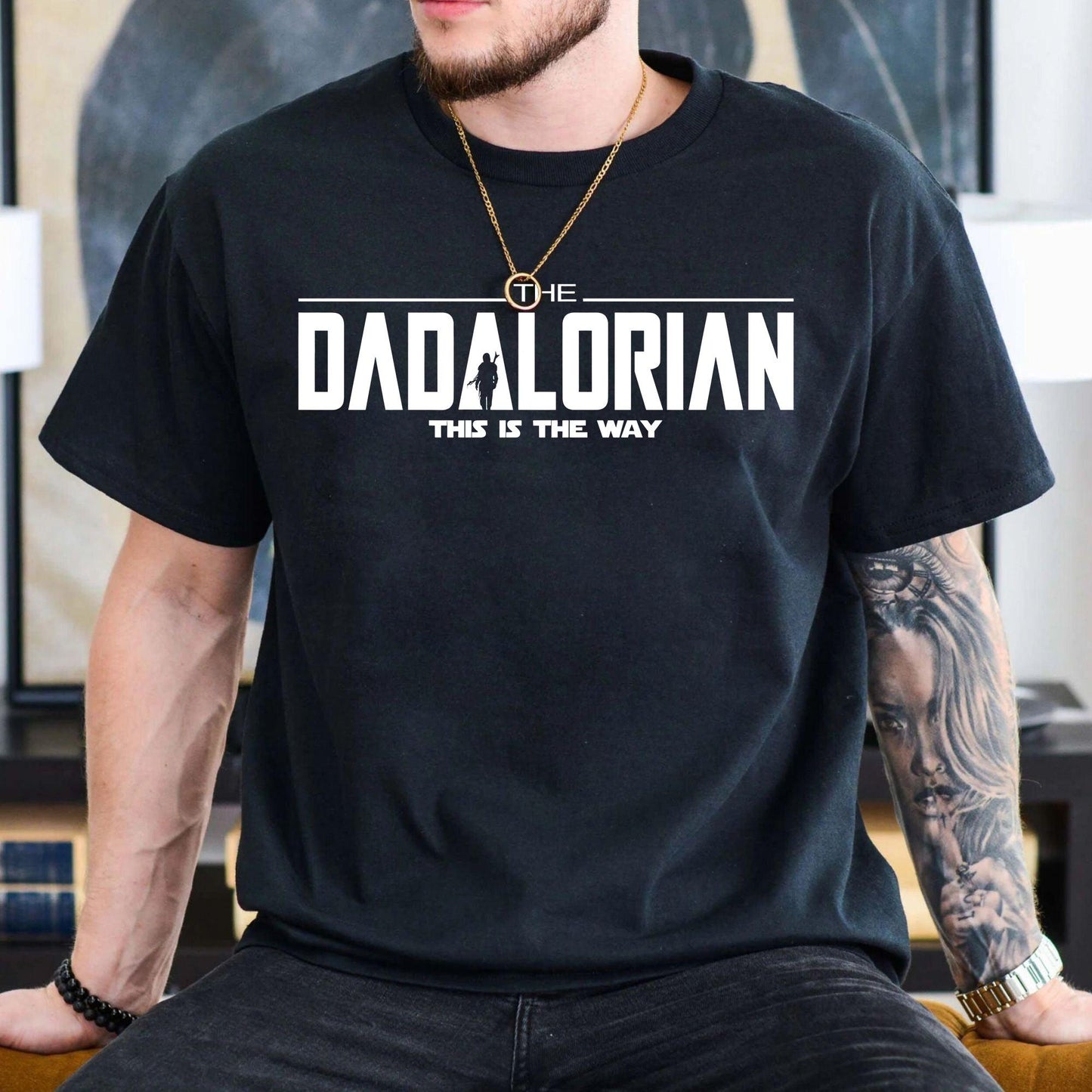 Dadalorian Shirt - Geschenk für Papa - Vatertagsgeschenk - GiftHaus