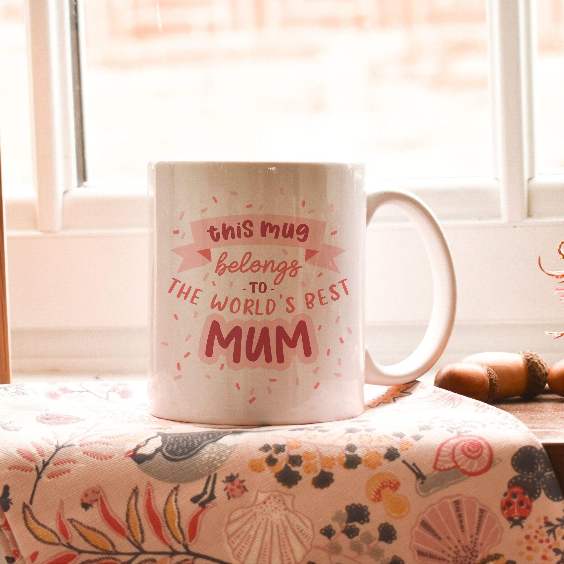 Diese Tasse gehört zur weltbesten Mama - Best Mom Mug - GiftHaus