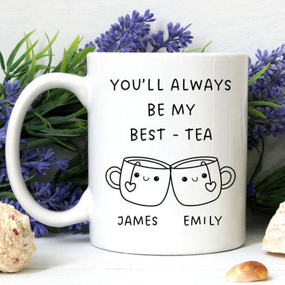 Du wirst immer mein Bester Tee sein - Personalisiertes Geschenk für die beste Freundin - GiftHaus