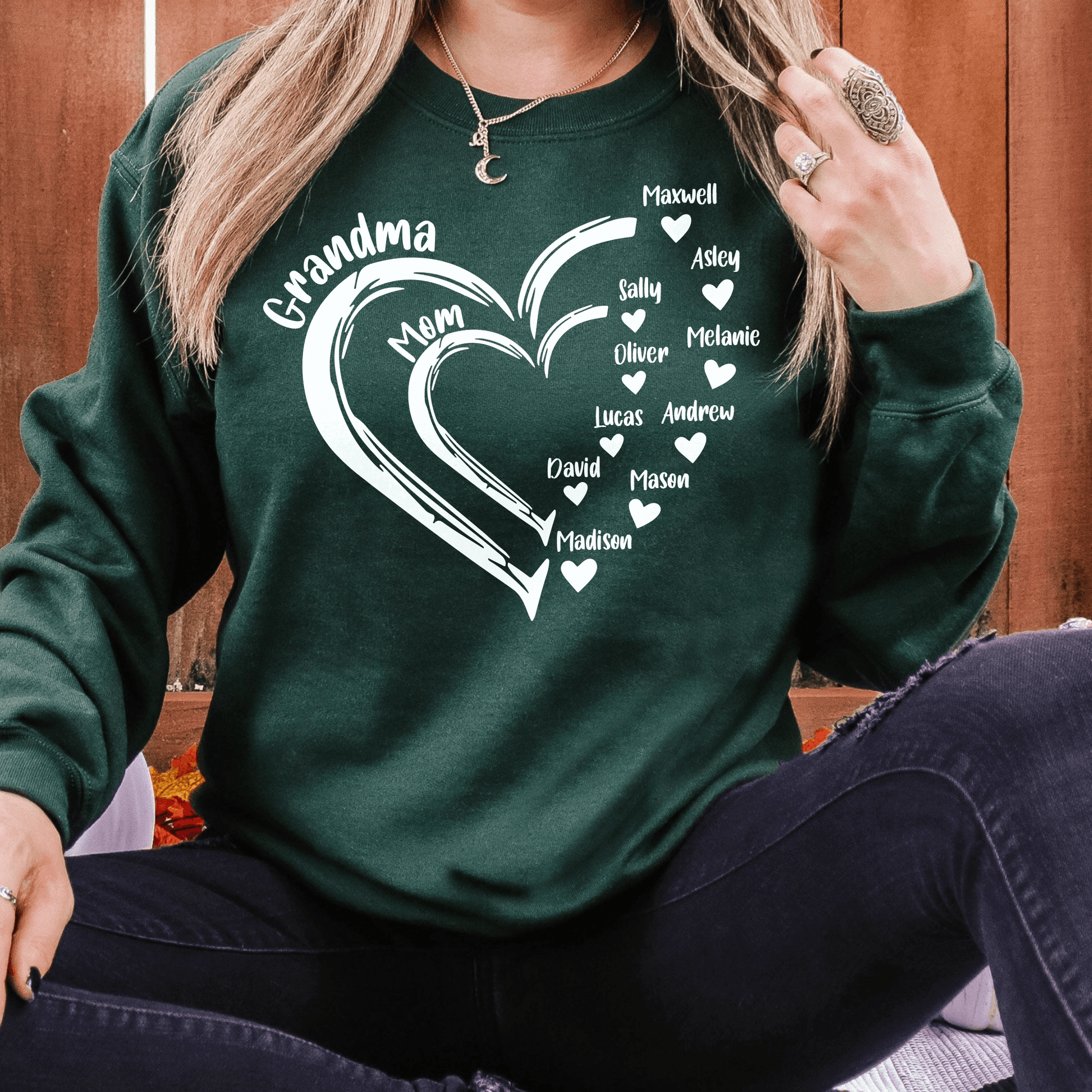 Familienbande – Personalisierte Liebe Sweatshirts & Hoodies - GiftHaus