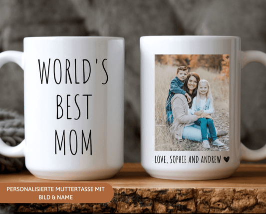 Fototasse Beste Mama der Welt - Muttertagsgeschenk - GiftHaus