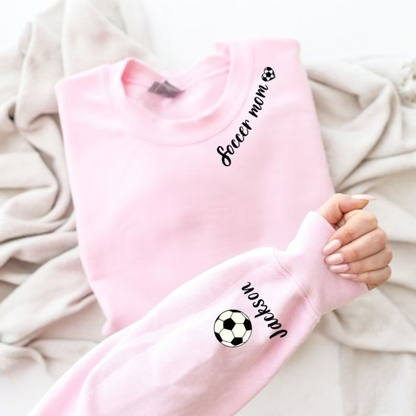 Fußballmama-Sweatshirt mit Personalisierung - Individuelles Geschenk