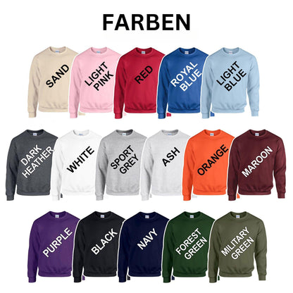 Herzliches Individuelles Titel-Sweatshirt - Ihr Wunschname für Geliebte