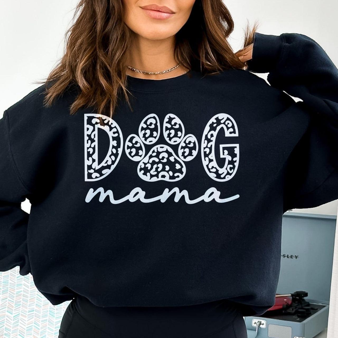 Hunde-Mama-Leoparden-Sweatshirt - GiftHaus