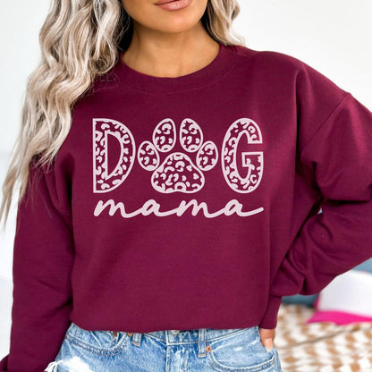 Hunde-Mama-Leoparden-Sweatshirt - GiftHaus