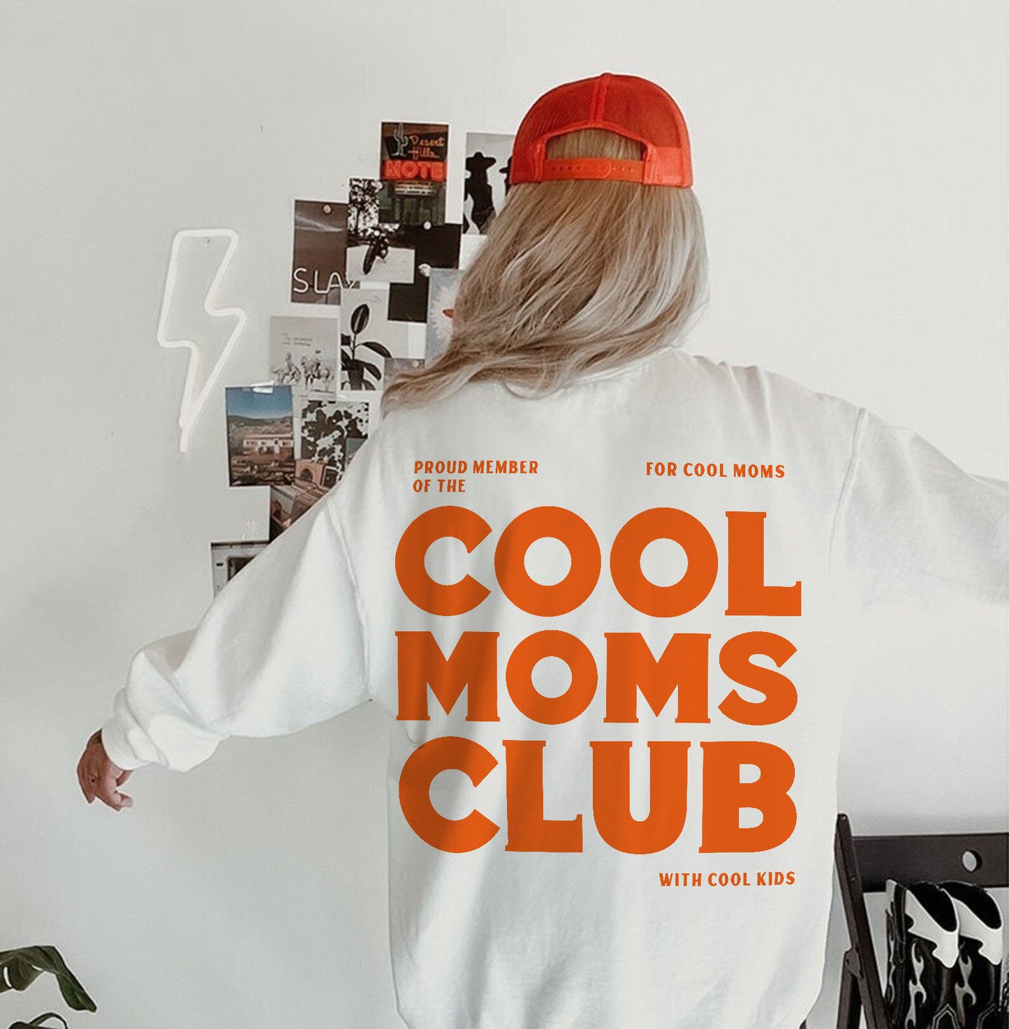 Cool Moms Club Pullover für Mütter - Perfektes Geschenk zum Muttertag